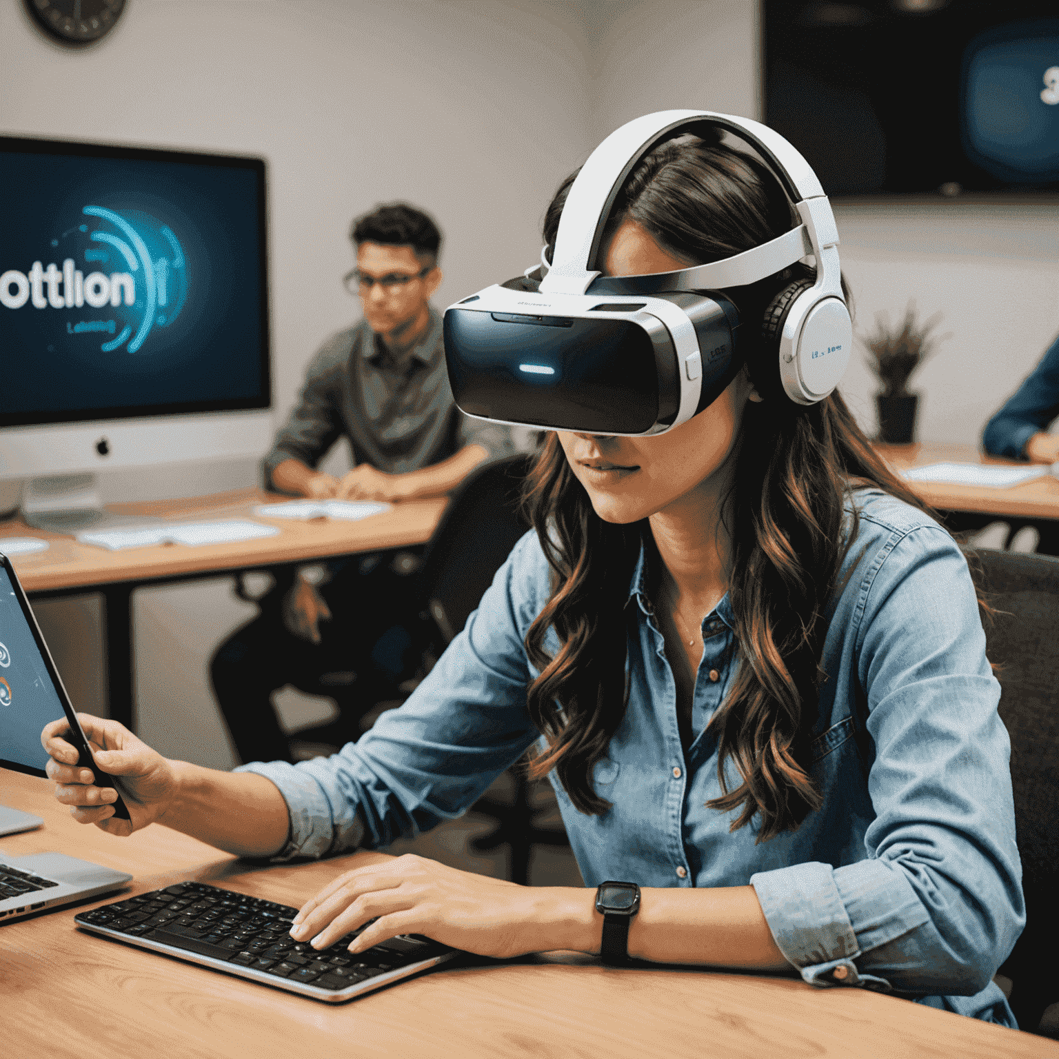 InteractiveLearningPlatforms logosu - Eğitim teknolojileri ve VR/AR öğrenme platformu